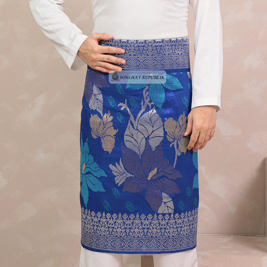 SAMPIN TENUN TANGAN HD PREMIUM - Navy Blue-4018