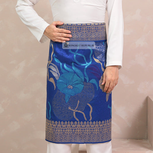 SAMPIN TENUN TANGAN HD PREMIUM - Navy Blue-4020