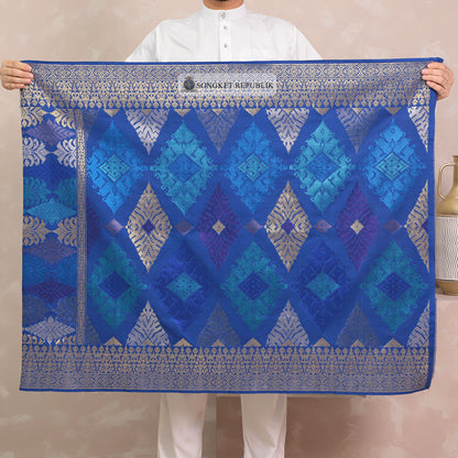 SAMPIN TENUN TANGAN HD PREMIUM - Navy Blue-4021