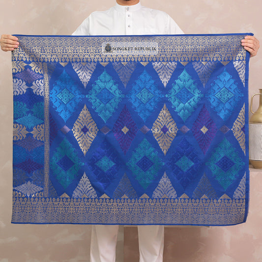 SAMPIN TENUN TANGAN HD PREMIUM - Navy Blue-4021