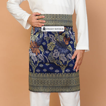 SAMPIN TENUN TANGAN HD PREMIUM - Navy Blue-7012