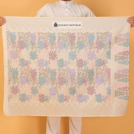 SAMPIN TAN SRI-OFF WHITE SILVER-77