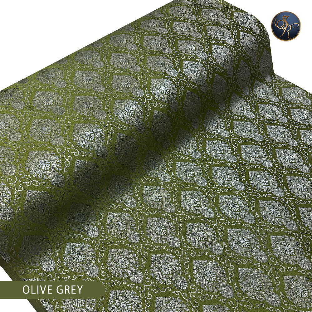 Brocade Olive Green-1042