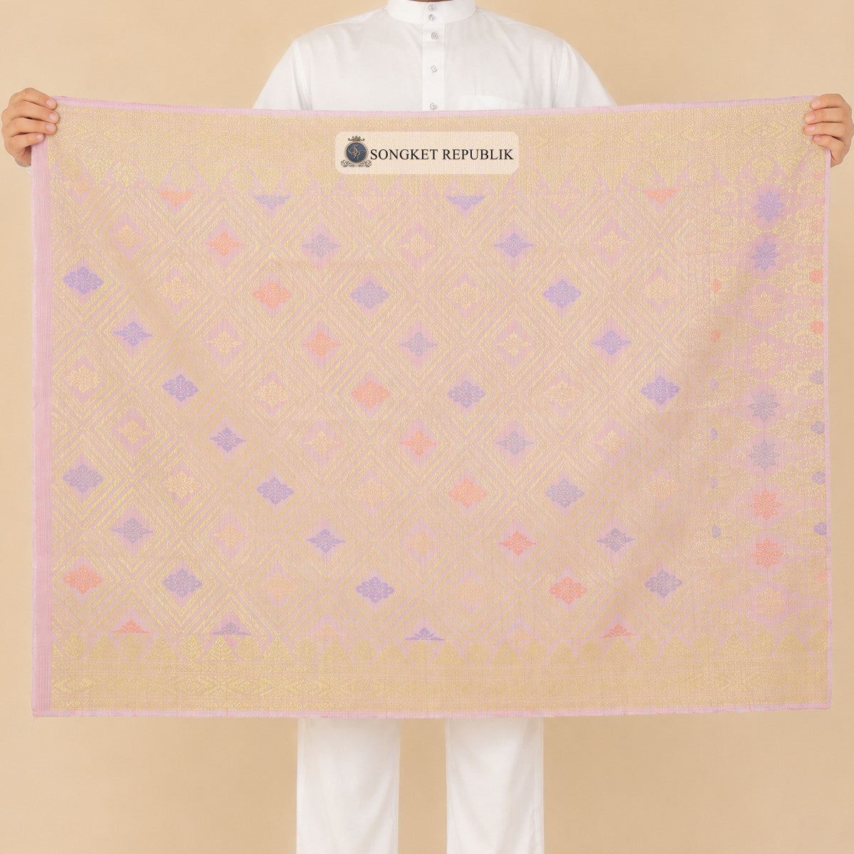 SAMPIN MENTERI-PINK PEACH