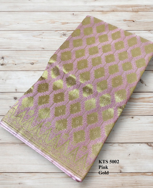 Songket Kaktus Pink Gold-5002