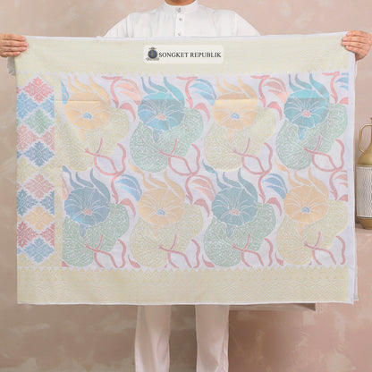 SAMPIN TENUN TANGAN HD PREMIUM - Powder Blue-5003