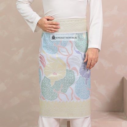 SAMPIN TENUN TANGAN HD PREMIUM - Powder Blue-5010