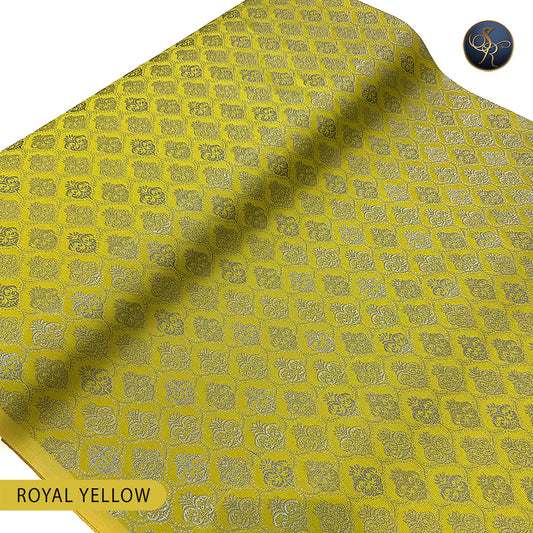 Brocade Royal Yellow-1002