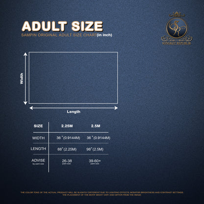 SAMPIN TENUN TANGAN HD PREMIUM - Black Gold-0050