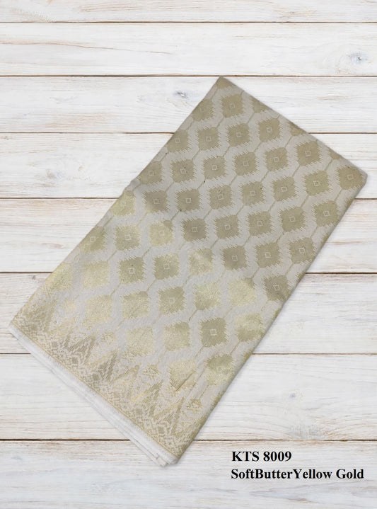 Songket Kaktus Soft ButterYellow-8009