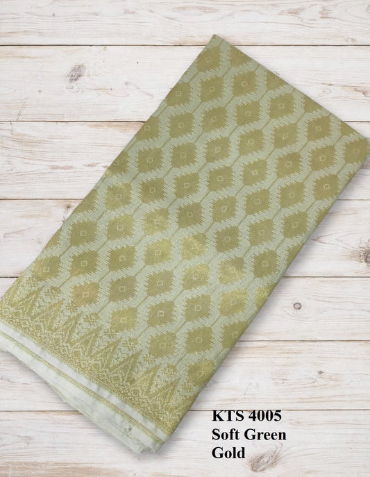 Songket Kaktus Soft Green Gold-4005