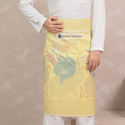 SAMPIN TENUN TANGAN HD PREMIUM - Soft Yellow-3003