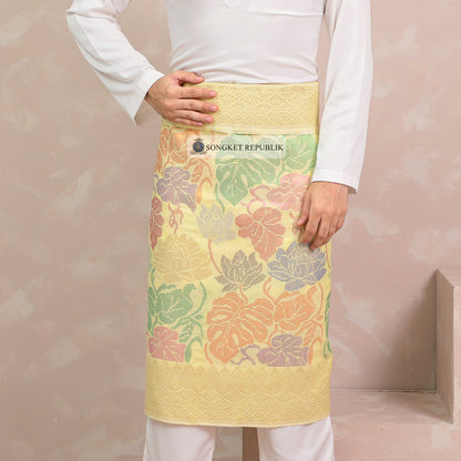 SAMPIN TENUN TANGAN HD PREMIUM - Soft Yellow-3004