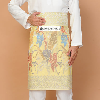 SAMPIN TENUN TANGAN HD PREMIUM - Soft Yellow-7013