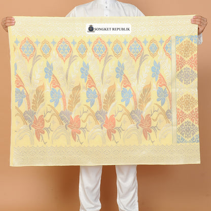 SAMPIN TENUN TANGAN HD PREMIUM - Soft Yellow-7013