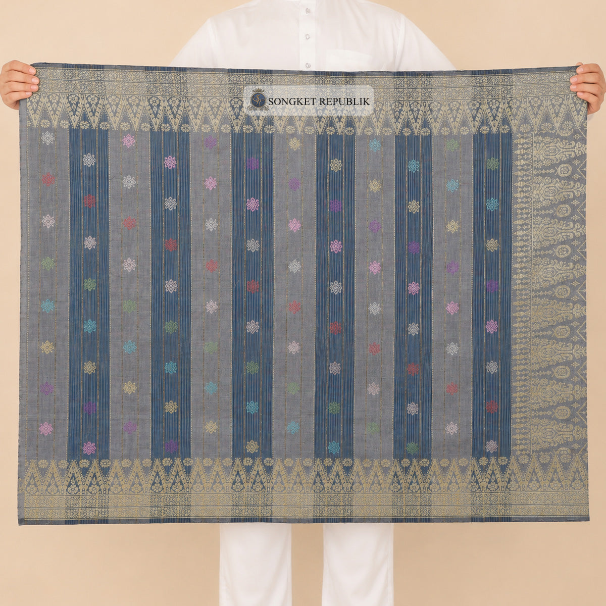 SAMPIN TAN SRI TEAL BLUE-7007