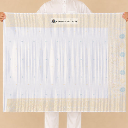 SAMPIN TAN SRI JALUR BLUE WHITE-6022