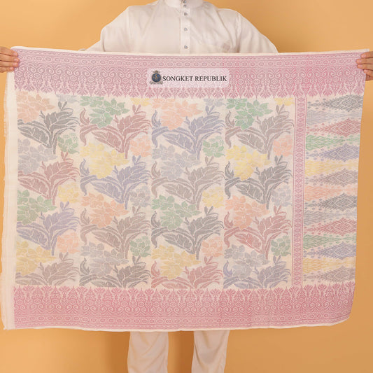 SAMPIN TAN SRI-WHITE MAROON-134