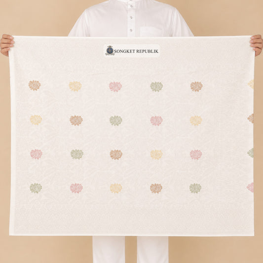 SAMPIN MENTERI-WHITE SILVER