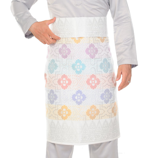 SAMPIN 3D WHITE SILVER-4005