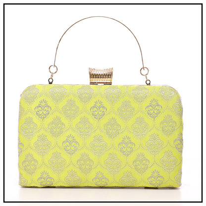 CLUTCH SONGKET HAND BAG - BLACK SILVER (Copy) (Copy)