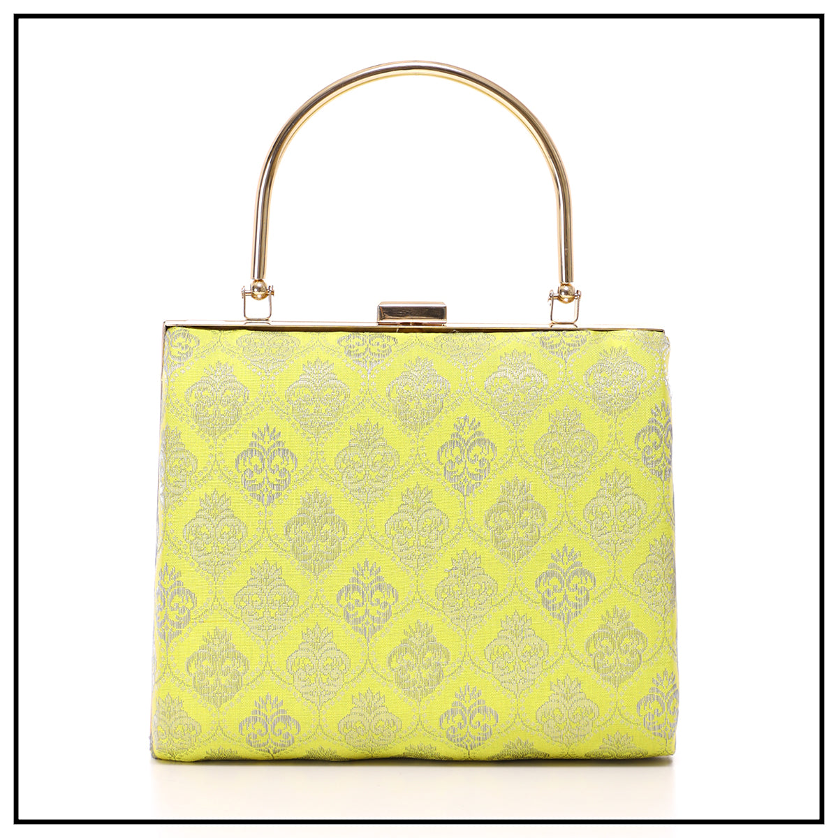 CLUTCH SONGKET HAND BAG - YELLOW