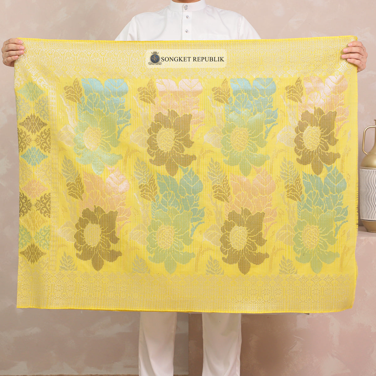 SAMPIN TENUN TANGAN HD PREMIUM - Yellow-3009