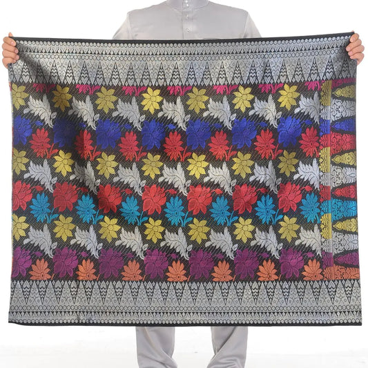 Songket Republik Sampin 3d Exclusive - Black Silver