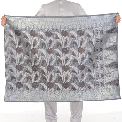 Songket Republik Sampin 3d Exclusive -grey Black