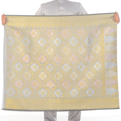 Songket Republik Sampin 3d Exclusive - Grey Rose Gold