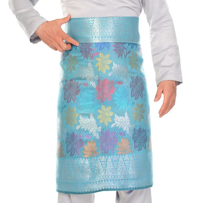 Songket Republik Sampin 3d Exclusive-turquoise Silver