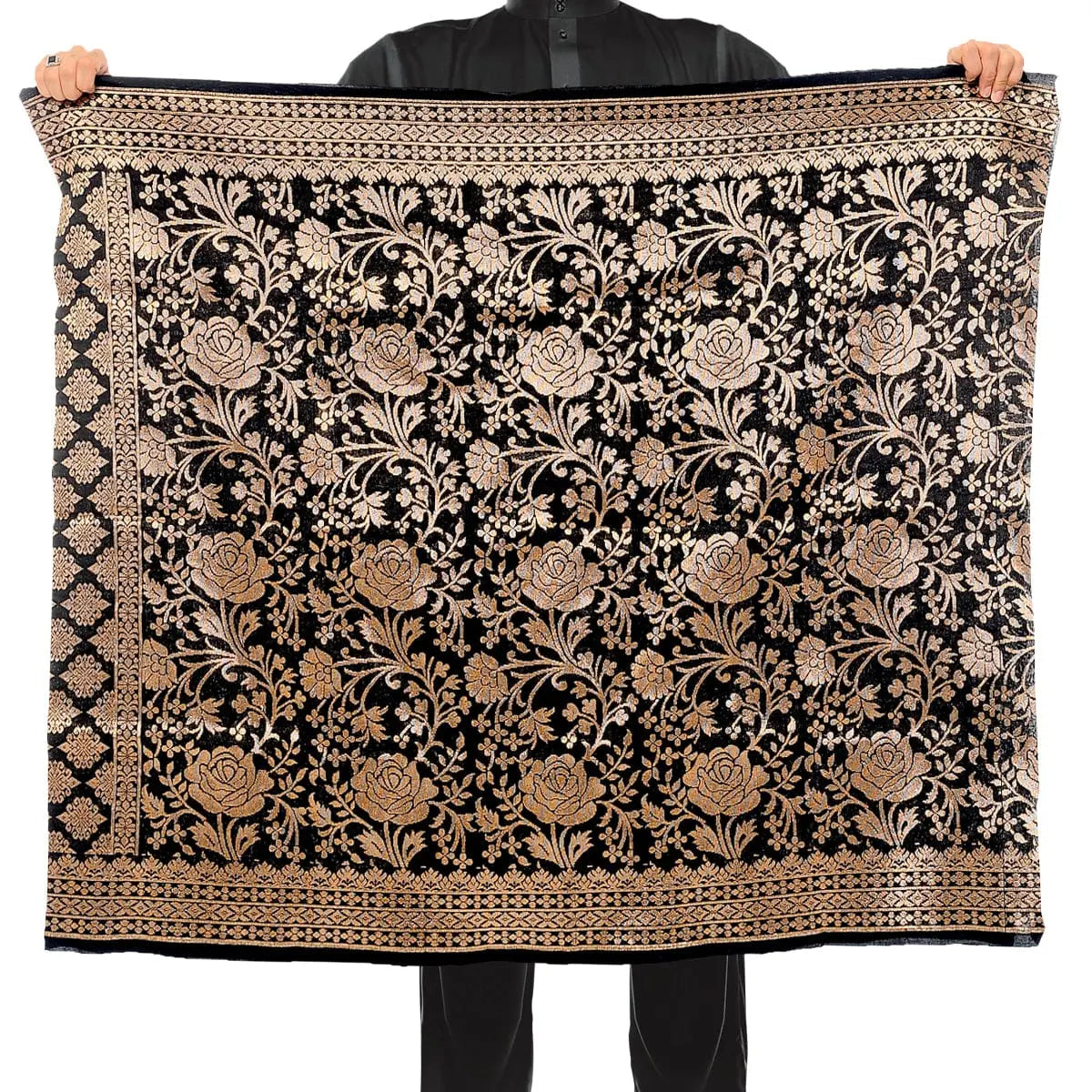 Songket Republik Sampin Istana Exclusive - (Black Copper)